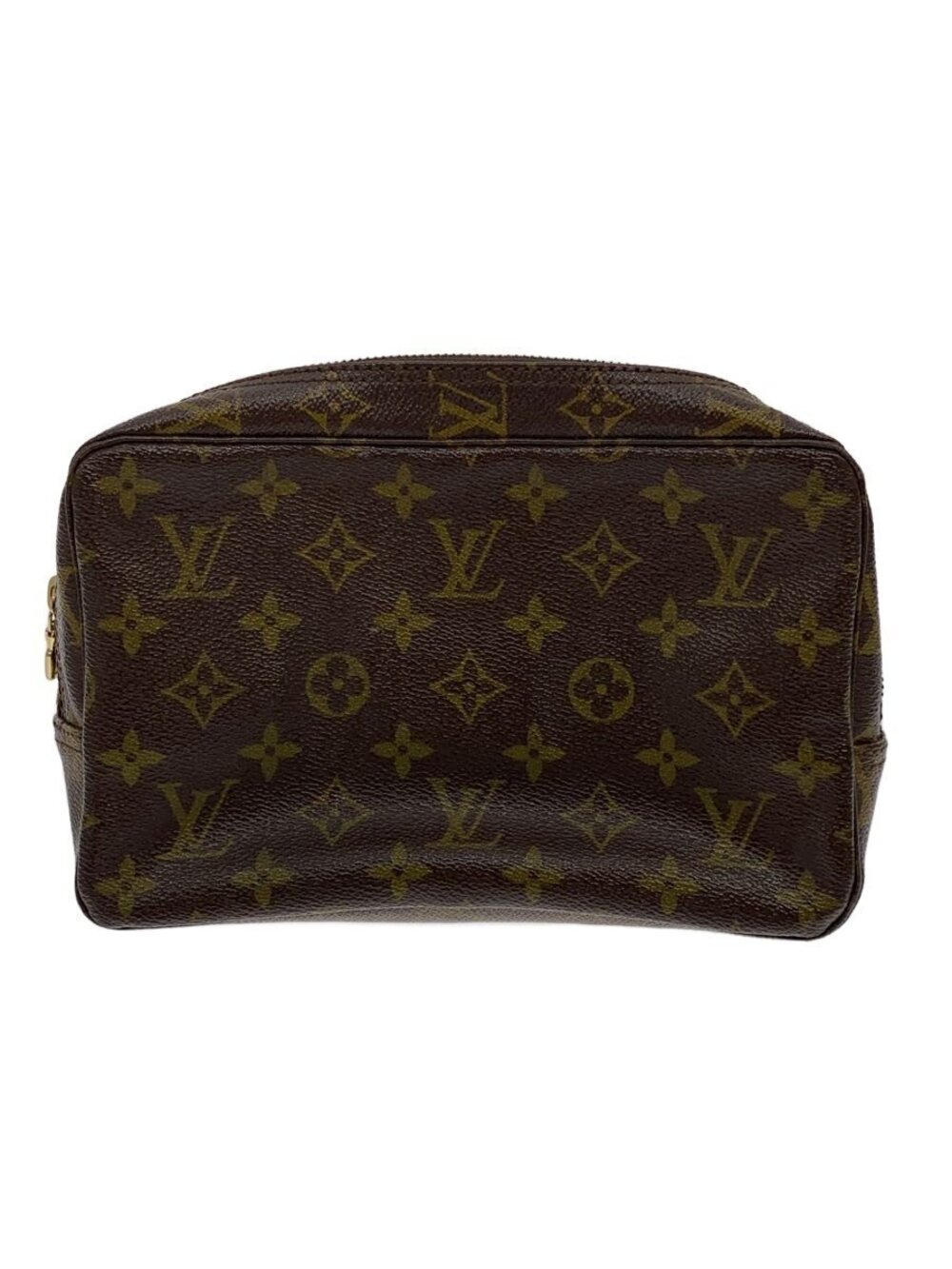 LOUIS VUITTON Trousse Toilette Canvas Brown All over